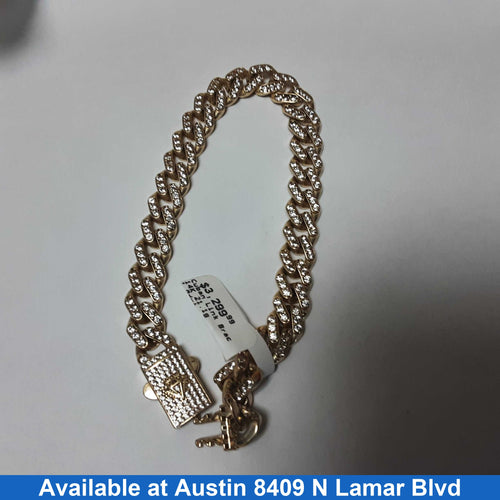 Cuban Link Bracelet - Yellow Gold 14k (.585) 21.1 grams 7 inch