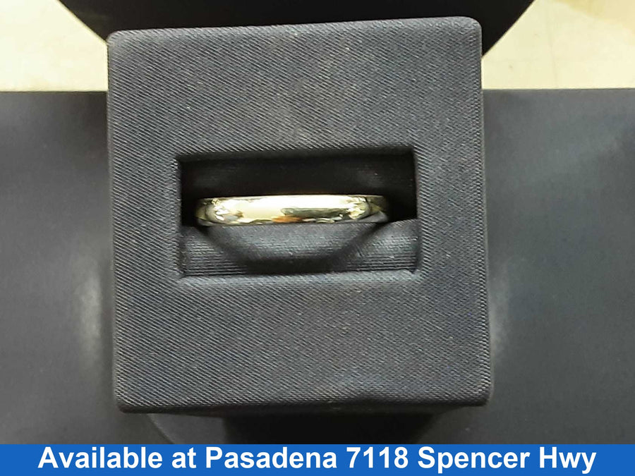 Ring - Wedding Band - Silver 3.6 grams Size 10