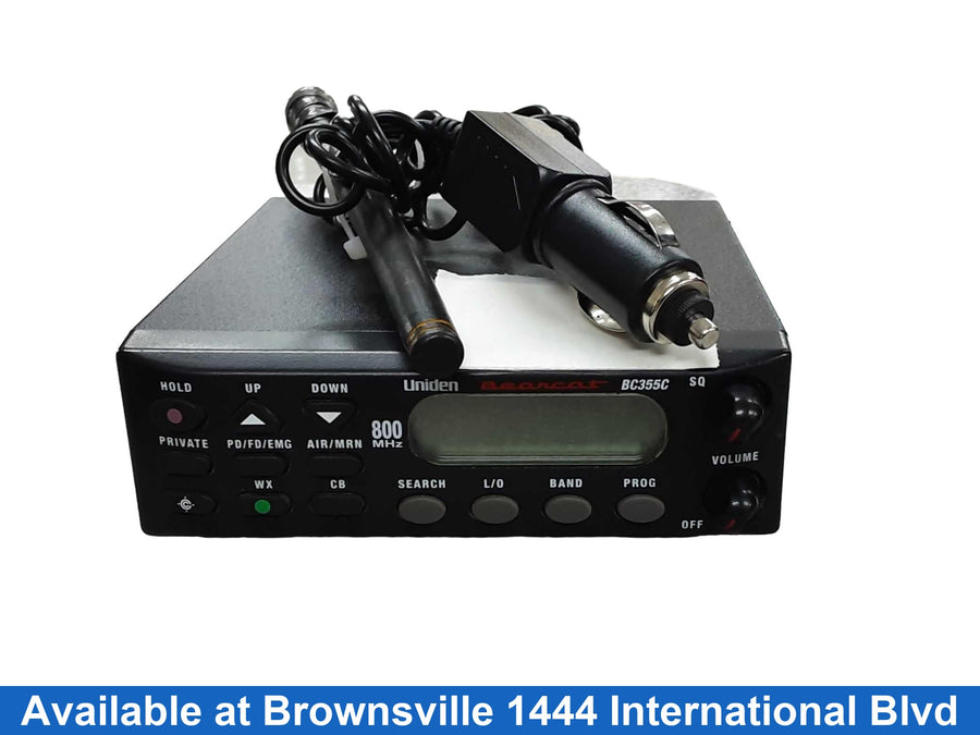 Uniden Bc355c Black Standard Radio Scanner