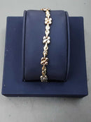 Bracelet - Tricolor Gold 14k (.585) 5.4 grams 7 inch
