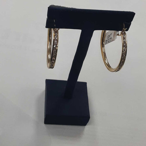 Hoop Earrings - Yellow Gold 10k (.417) 7 grams