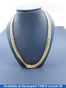 Cuban Link Chain - Yellow Gold 14k (.585) 155.8 grams 24 inch