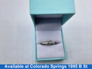Women's Ring - White Gold 14k (.585) 2.1 grams Size 7