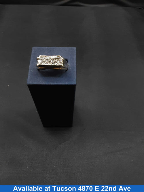 Men's Ring - Yellow Gold 14k (.585) 11.1 grams Size 13