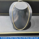 Rope Chain - Yellow Gold 14k (.585) 28.1 grams 25 inch