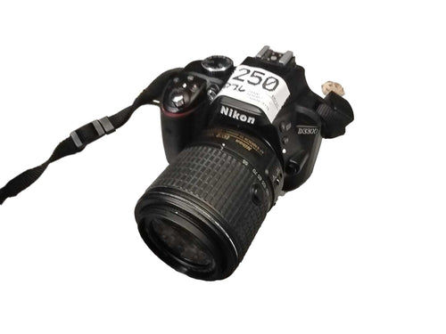 Nikon D3300 Black Digital SLR Camera