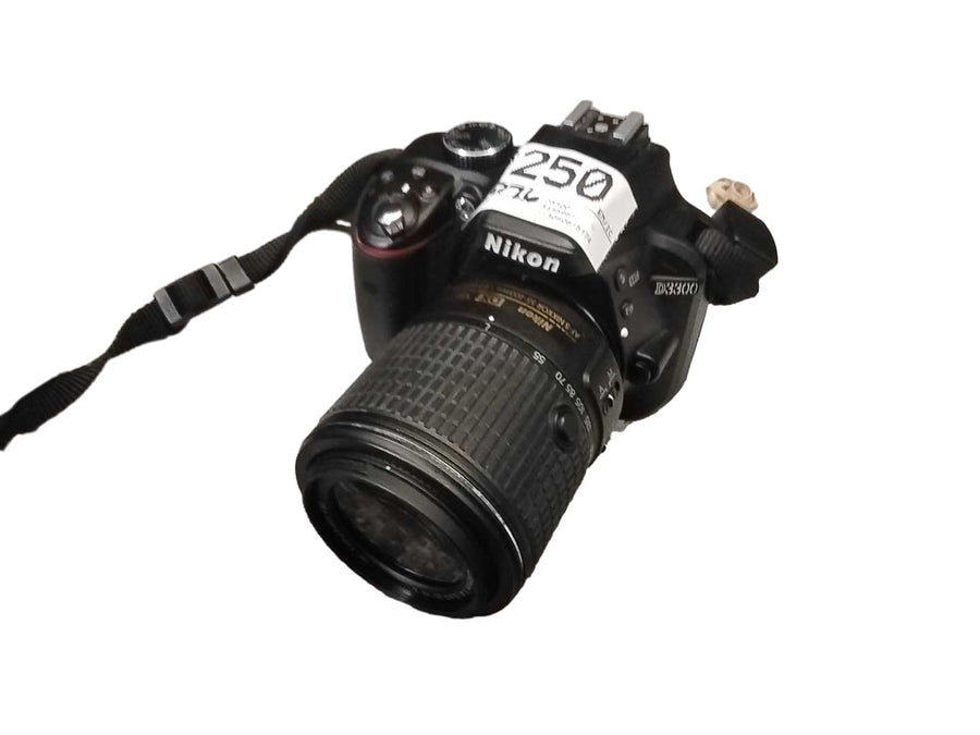 Nikon D3300 Black Digital SLR Camera