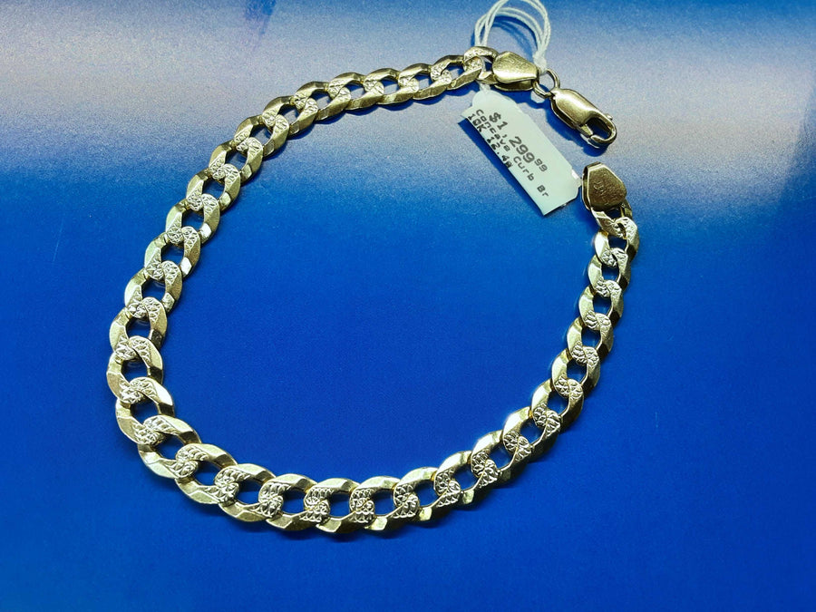 Bracelet - Yellow Gold 10k (.417) 12.4 grams 8 inch