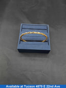 Bangle Bracelet - Yellow Gold 18k (.750) 17.8 grams 6 inch