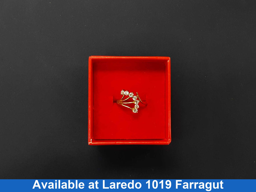 Women's Ring - Yellow Gold 10k (.417) 1.7 grams Size 6