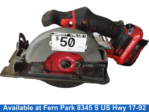 Craftsman Cmcs500 Red Cordless Circular Saw