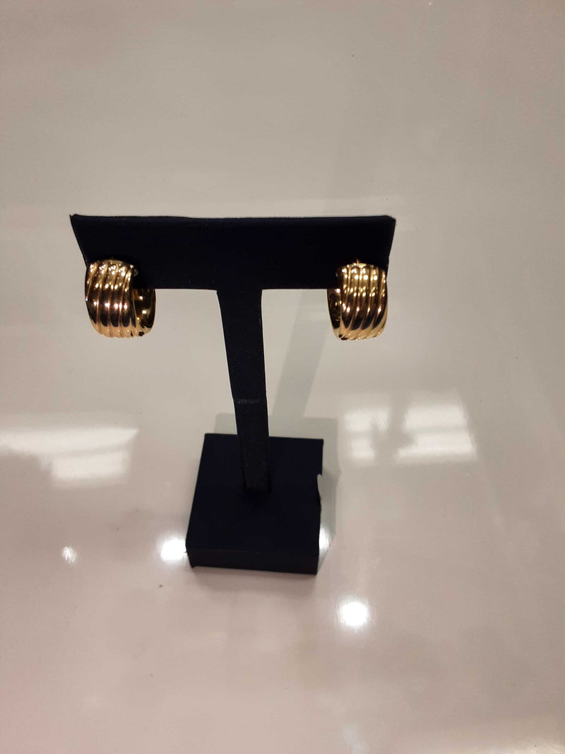 Bangle Earring Yellow Gold 14k (.585) 3.5 grams