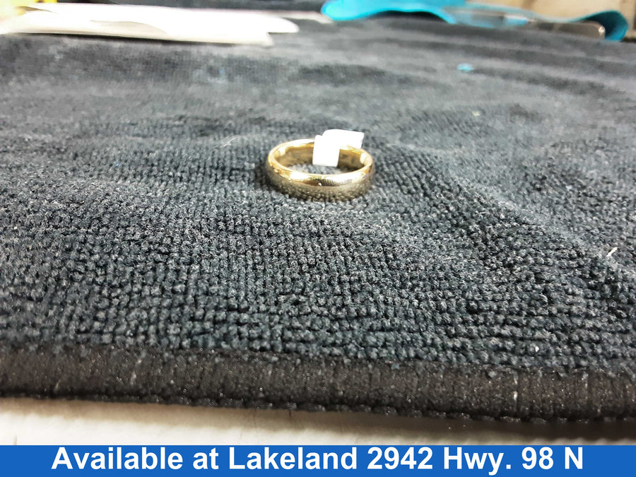 Ring - Wedding Band - Yellow Gold 10k (.417) 7.1 grams Size 8.5