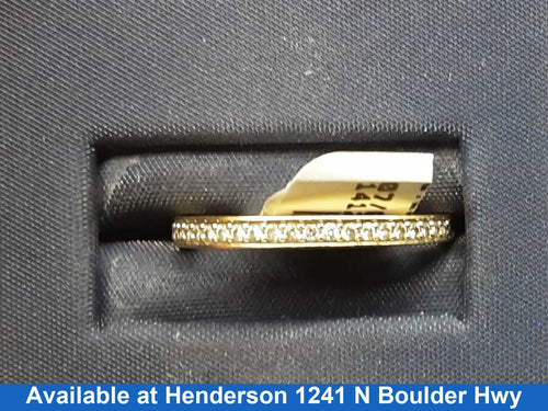 Ring - Wedding Band - Yellow Gold 10k (.417) 1.4 grams Size 9.5