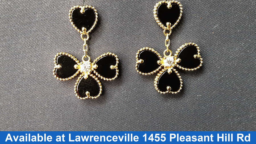 Earrings - Yellow Gold 14k (.585) 4.1 grams