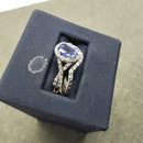 Ring - Wedding Set - White Gold 10k (.417) 3.8 grams Size 10