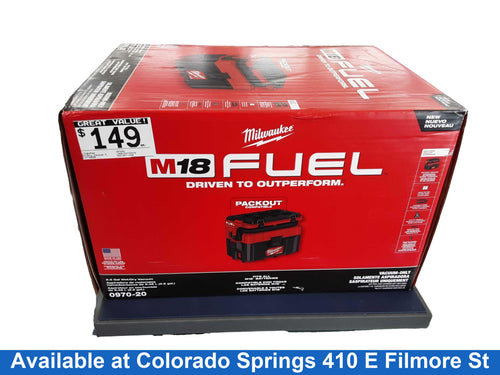 Milwaukee 097020 Red Wet / Dry Vacuum