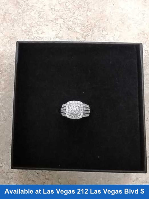 Women's Ring - Yellow Gold 10k (.417) 5.2 grams Size 20