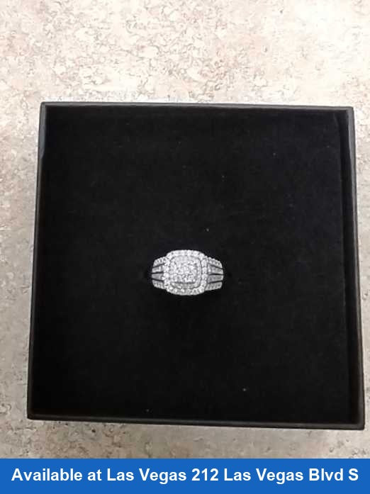 Women's Ring - Yellow Gold 10k (.417) 5.2 grams Size 20
