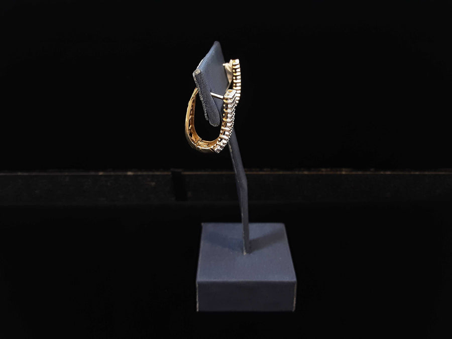 Jacket Earrings - Yellow Gold 10k (.417) 4.5 grams