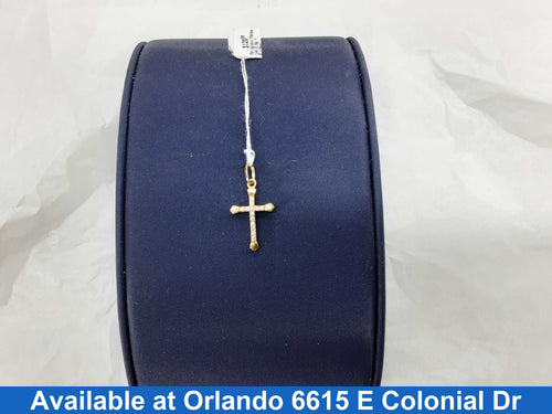 Religious Pendant - Yellow Gold 14k (.585) 0.9 grams