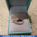 Ring - Wedding Band - Yellow Gold 10k (.417) 4.1 grams Size 11