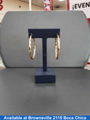 Bangle Earrings - Yellow Gold 14k (.585) 5.5 grams