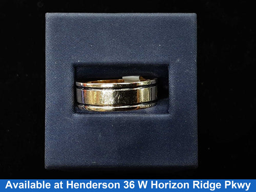 Ring - Wedding Band - Yellow Gold 14k (.585) 6.4 grams Size 10