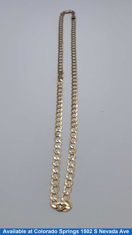 Chain - Yellow Gold 10k (.417) 7.8 grams 18 inch