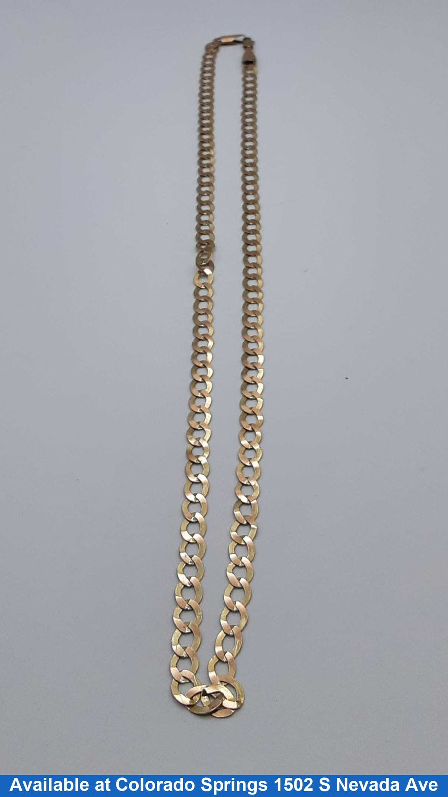 Chain - Yellow Gold 10k (.417) 7.8 grams 18 inch