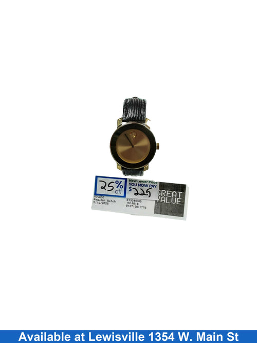 Movado 013346345 Gold Regular Watch