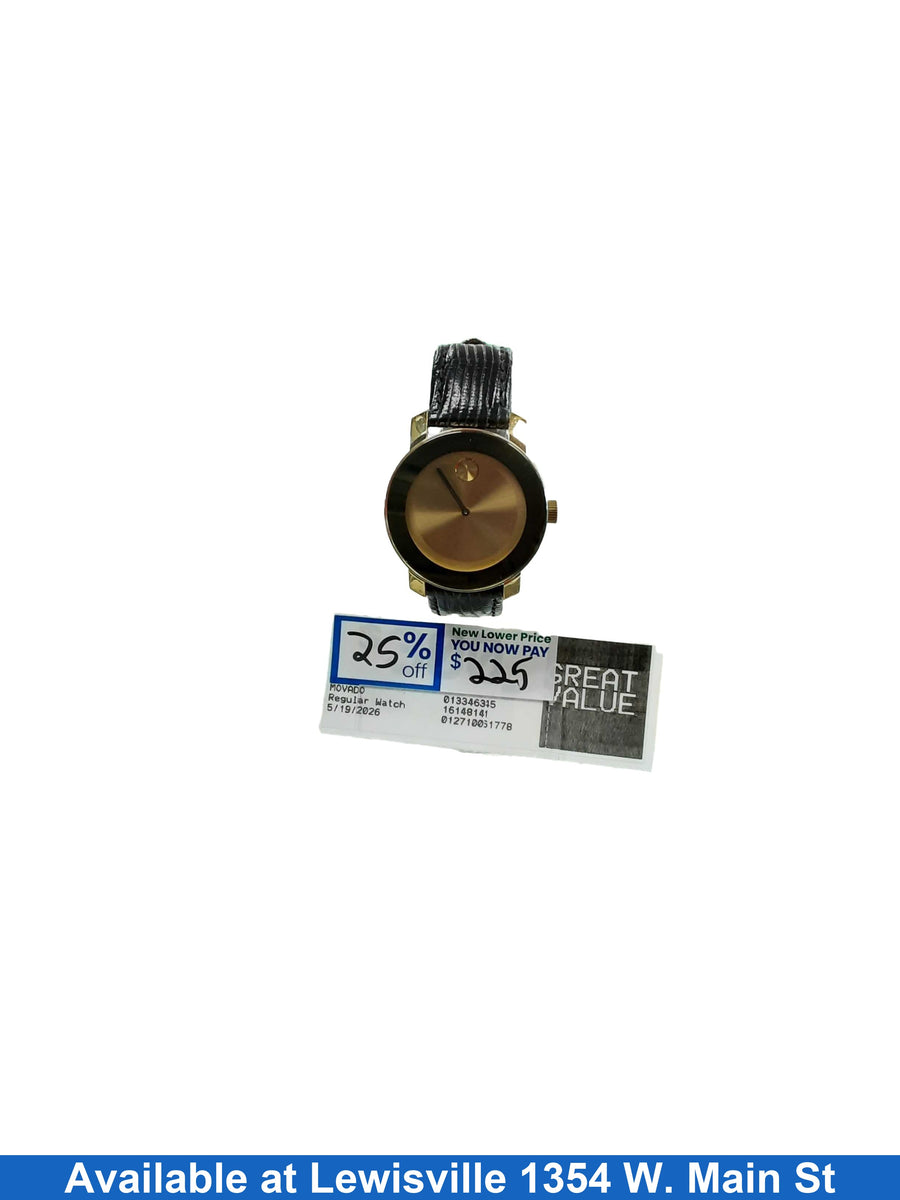 Movado 013346345 Gold Regular Watch