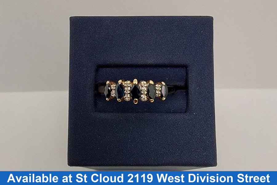 Women's Ring - Yellow Gold 10k (.417) 2.49 grams Size 10