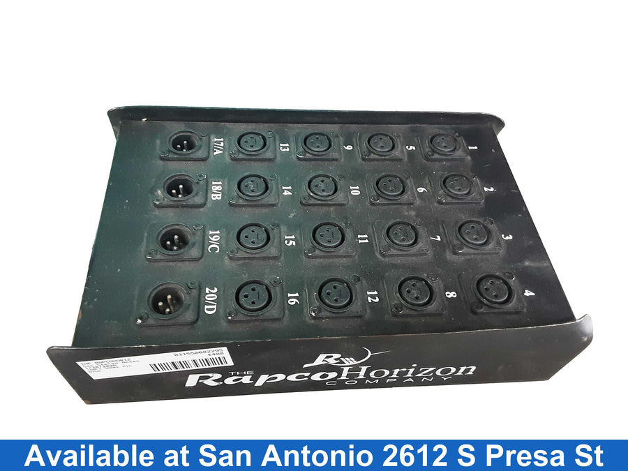 The Rapcohorizon 100ft Snake Mic Black Misc. Stereo Accessory