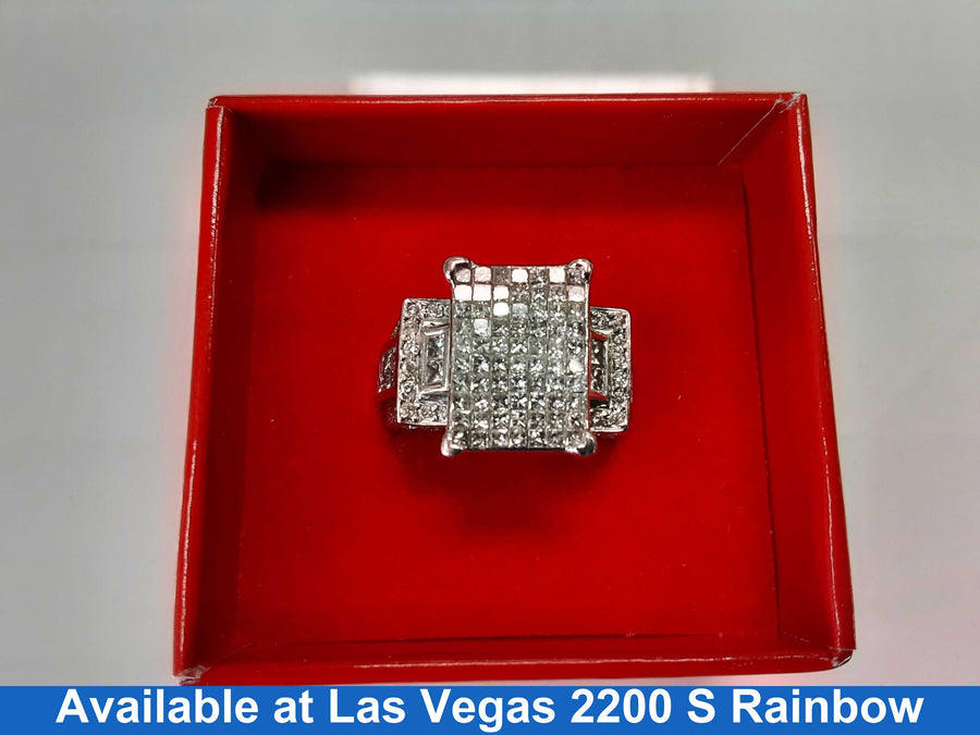 Women's Ring - White Gold 10k (.417) 10.5 grams Size 8