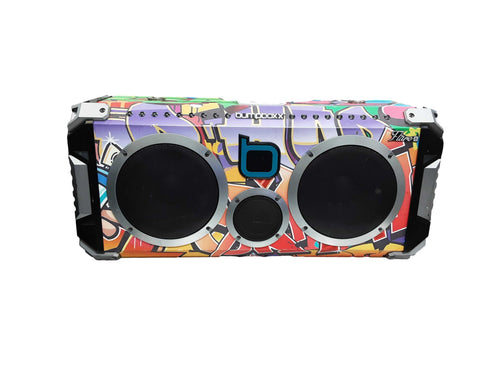 Bumpboxx Flare 8 Multi-color Boombox Radio