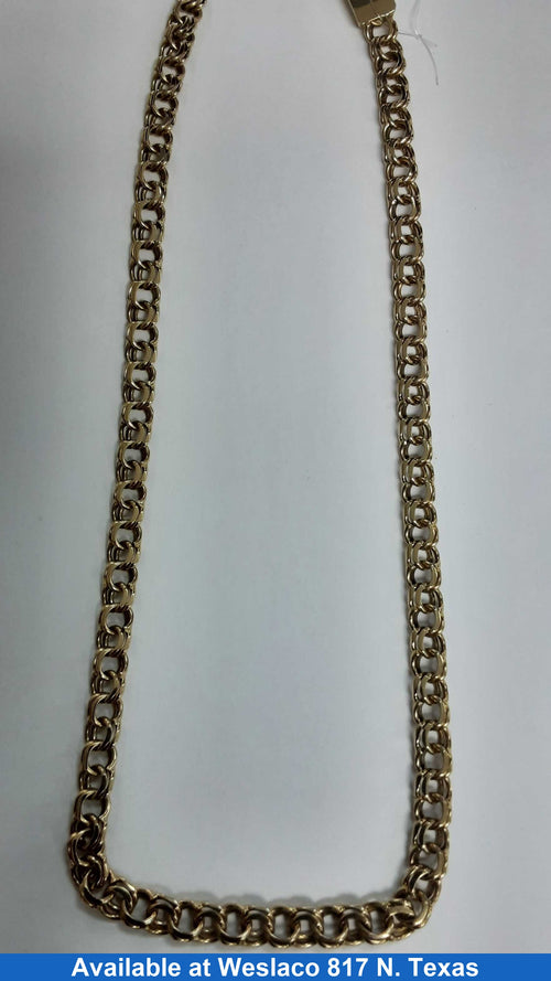 Chain - Yellow Gold 10k (.417) 68.1 grams 22 inch