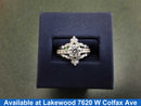 Women's Ring - White Gold 14k (.585) 5.6 grams Size 9