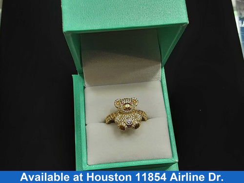 Women's Ring - Yellow Gold 14k (.585) 4 grams Size 9