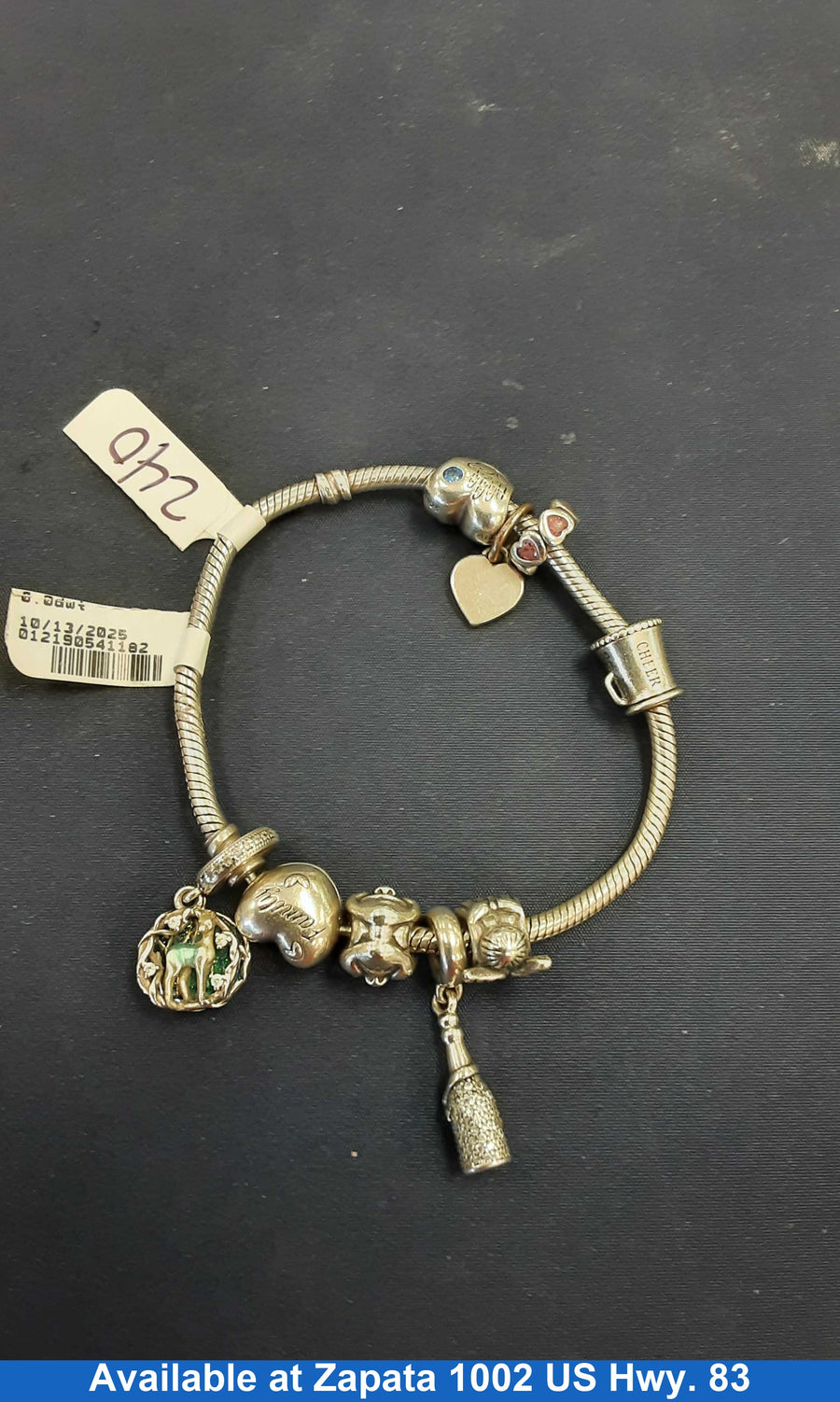 Bracelet - Silver 36.3 grams 6 inch