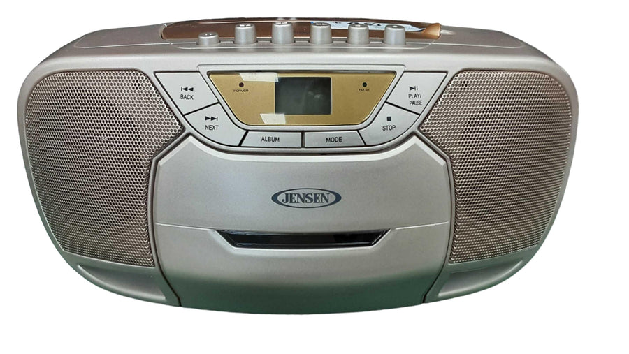 Jensen Cd-590c Gold Boombox Radio
