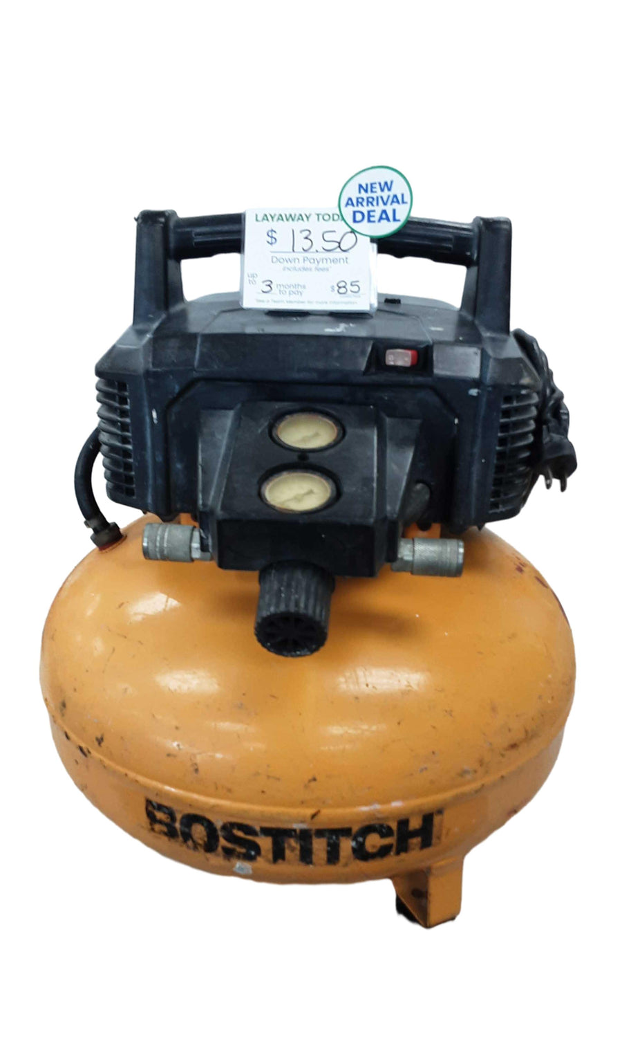 Bostitch Btfp02012 Yellow Electric Compressor