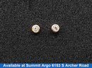 Double Stud Earring - Yellow Gold 14k (.585) 1.8 grams