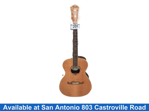 Fender Fa-235e Beige / Tan Acoustic / Electric Classic Guitar