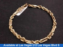Bracelet - Yellow Gold 14k (.585) 13.9 grams 18 inch