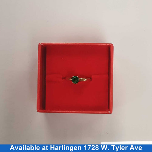 Women's Ring - Yellow Gold 10k (.417) 1.3 grams Size 5.5