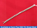 Tennis Bracelet - Yellow Gold 14k (.585) 22.8 grams 6 inch