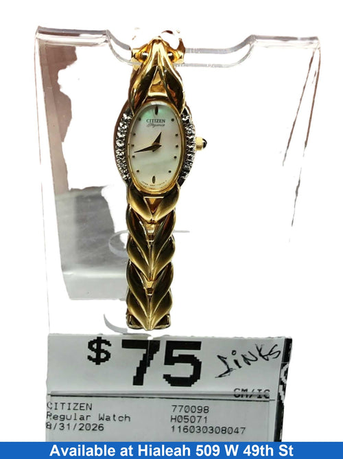 Citizen 770098 Gold Regular Watch