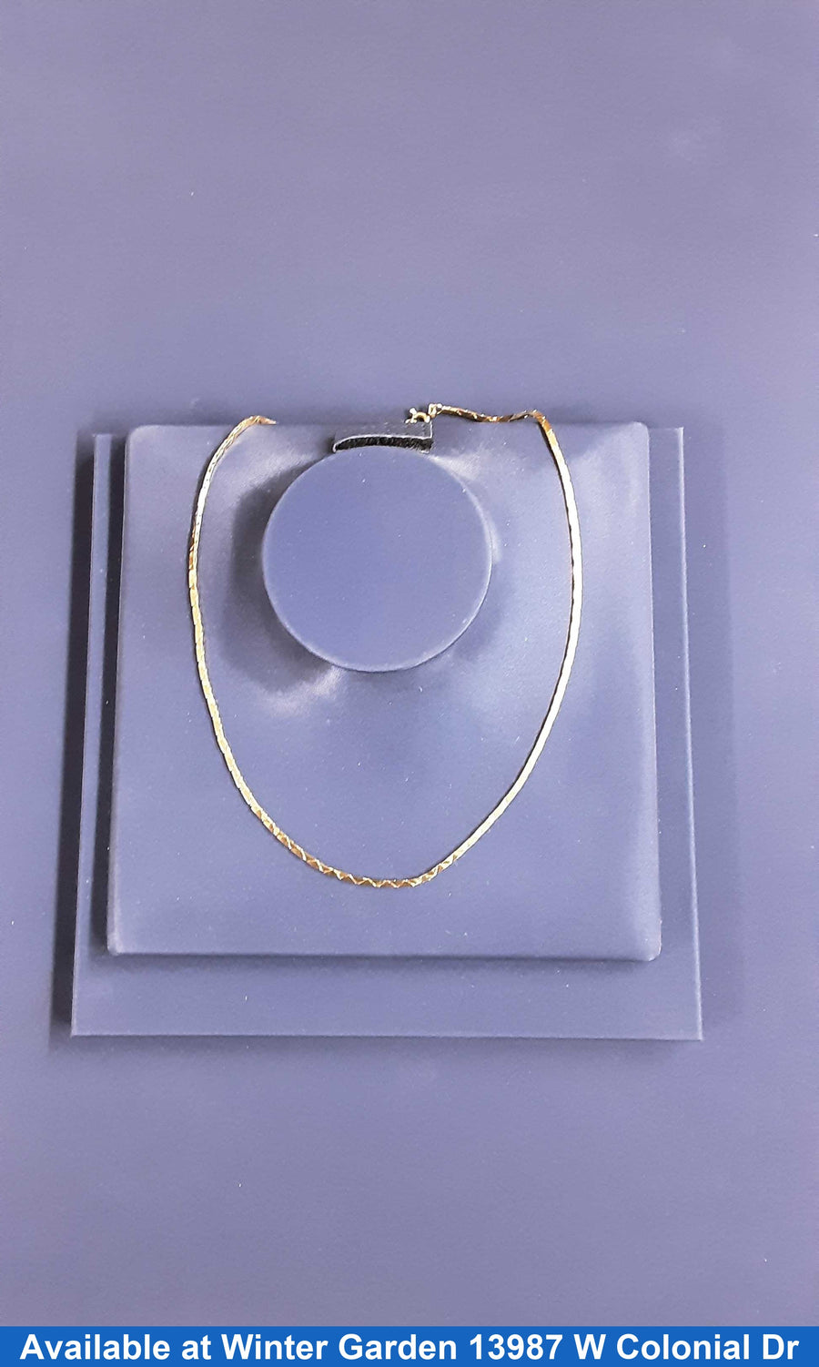 Herringbone Chain - Yellow Gold 14k (.585) 8.2 grams 18 inch