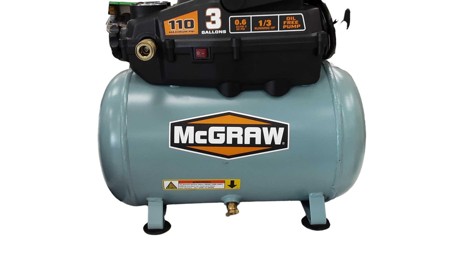 Mcgraw 57572 Blue Electric Compressor